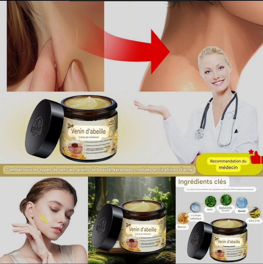 crème au venin d'abeille