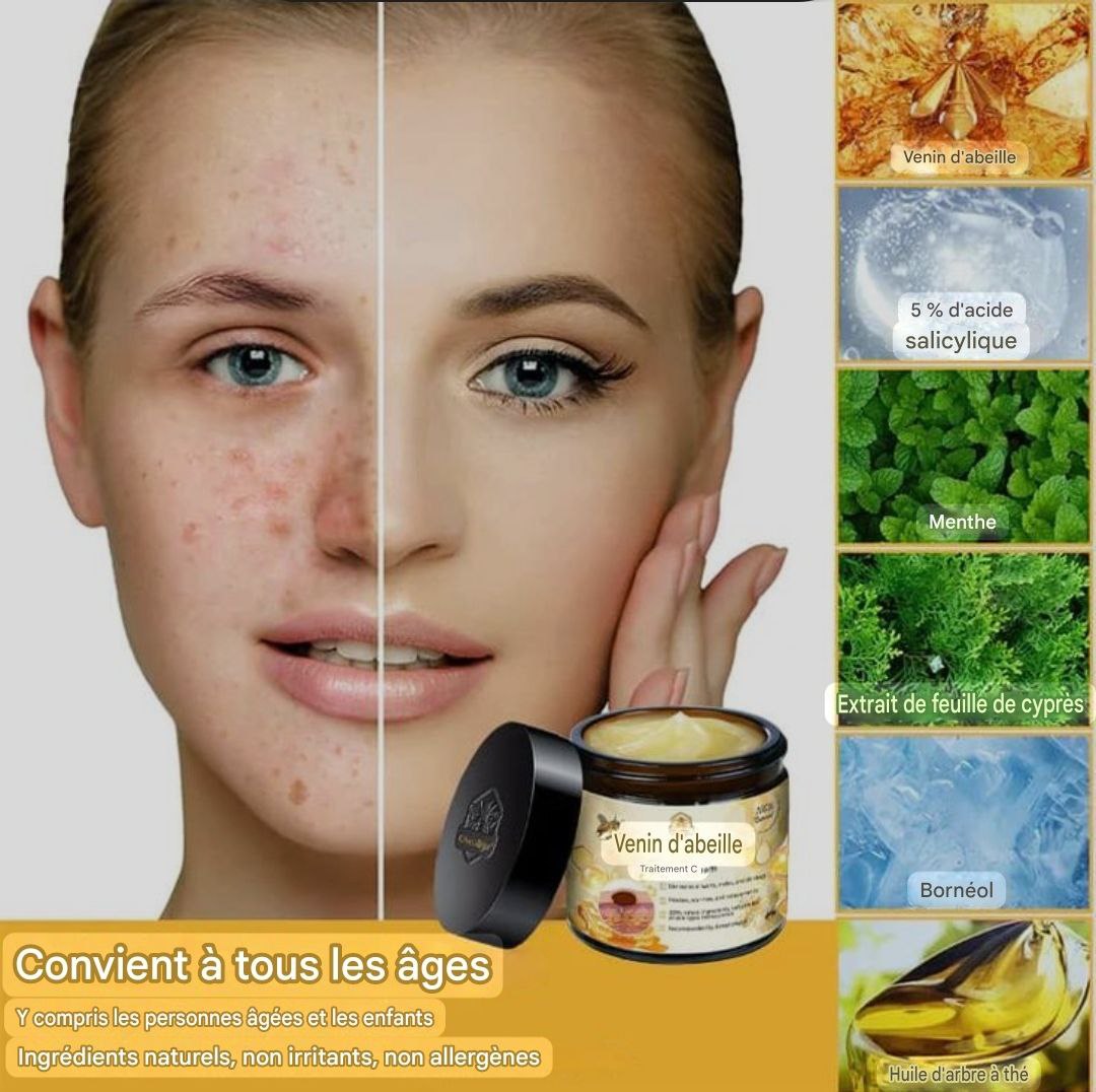 crème au venin d'abeille