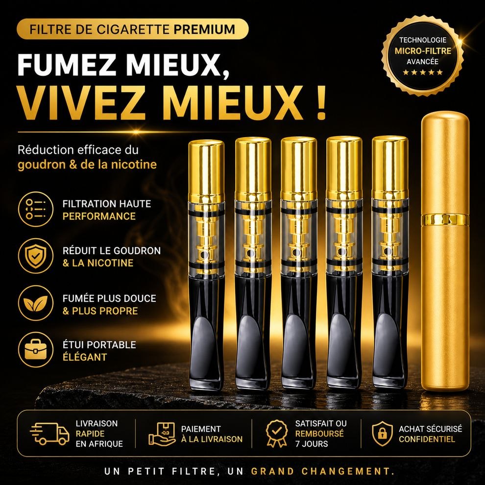 FILTRE DE CIGARETTES PREMIUM