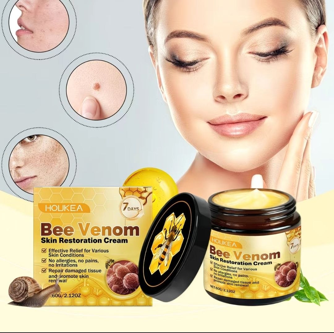 crème au venin d'abeille éliminez une large game de problèmes de peau